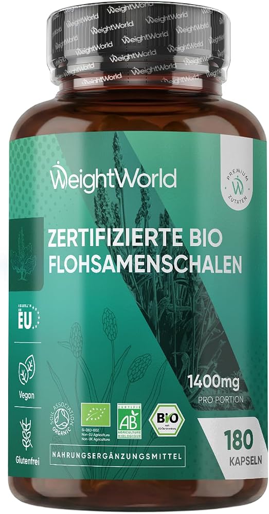 Flohsamenschalen Kapseln