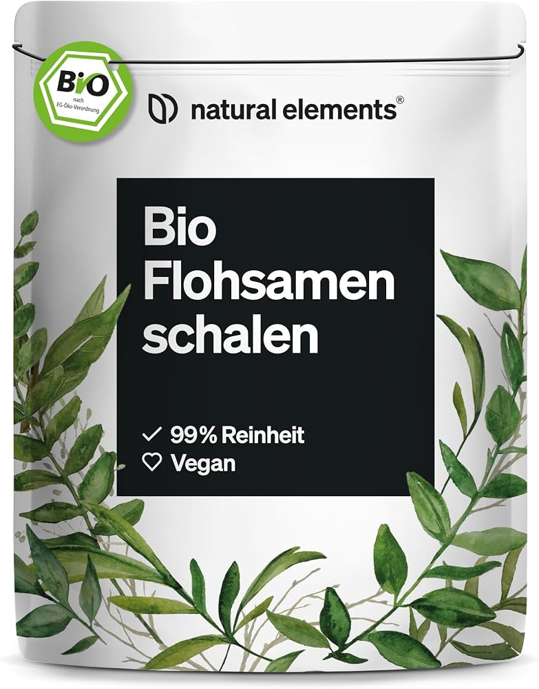 natural elements Bio Flohsamenschalen